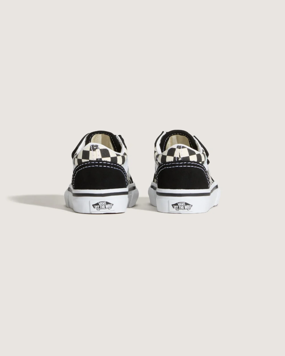 VANS - נעלי תינוקות Old Skool – VA38JNP0S – primary-check-blk-white – 3