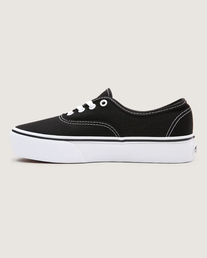 VANS - נעלי פלטפורמה Authentic Platform 2.0 – VA3AV8BLK – black – 1