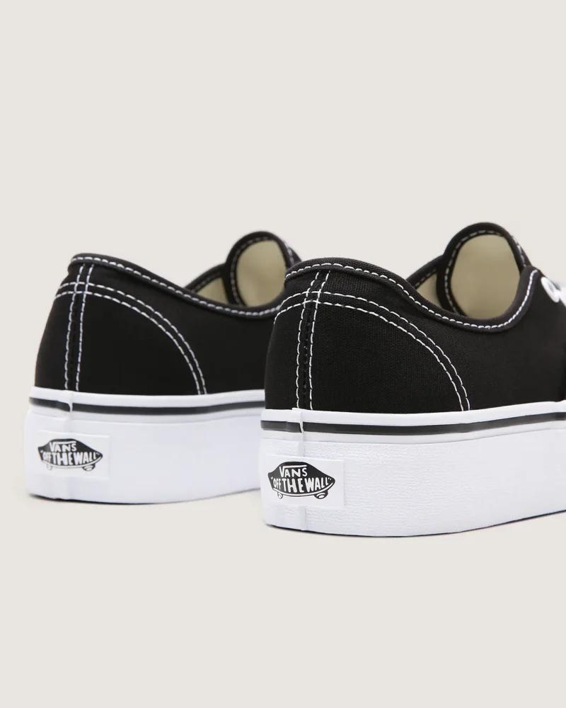 VANS - נעלי פלטפורמה Authentic Platform 2.0 – VA3AV8BLK – black – 6