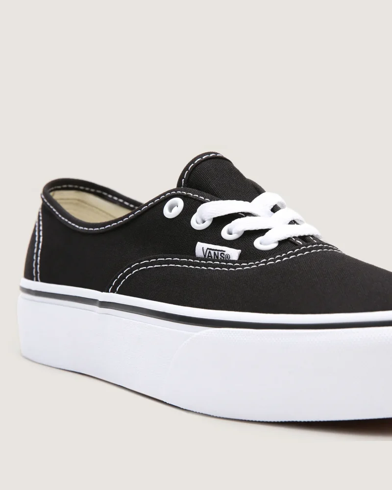 VANS - נעלי פלטפורמה Authentic Platform 2.0 – VA3AV8BLK – black – 7