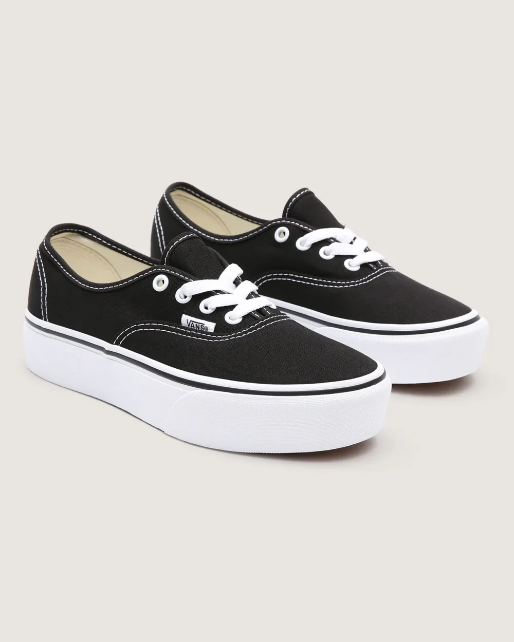 VANS - נעלי פלטפורמה Authentic Platform 2.0 – VA3AV8BLK – black – 4