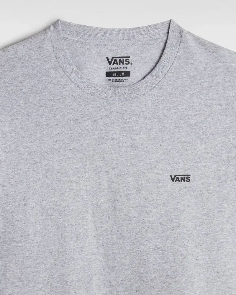 VANS - טי שירט Left Chest Logo – VA3CZEATJ – athletic-heather-black – 1