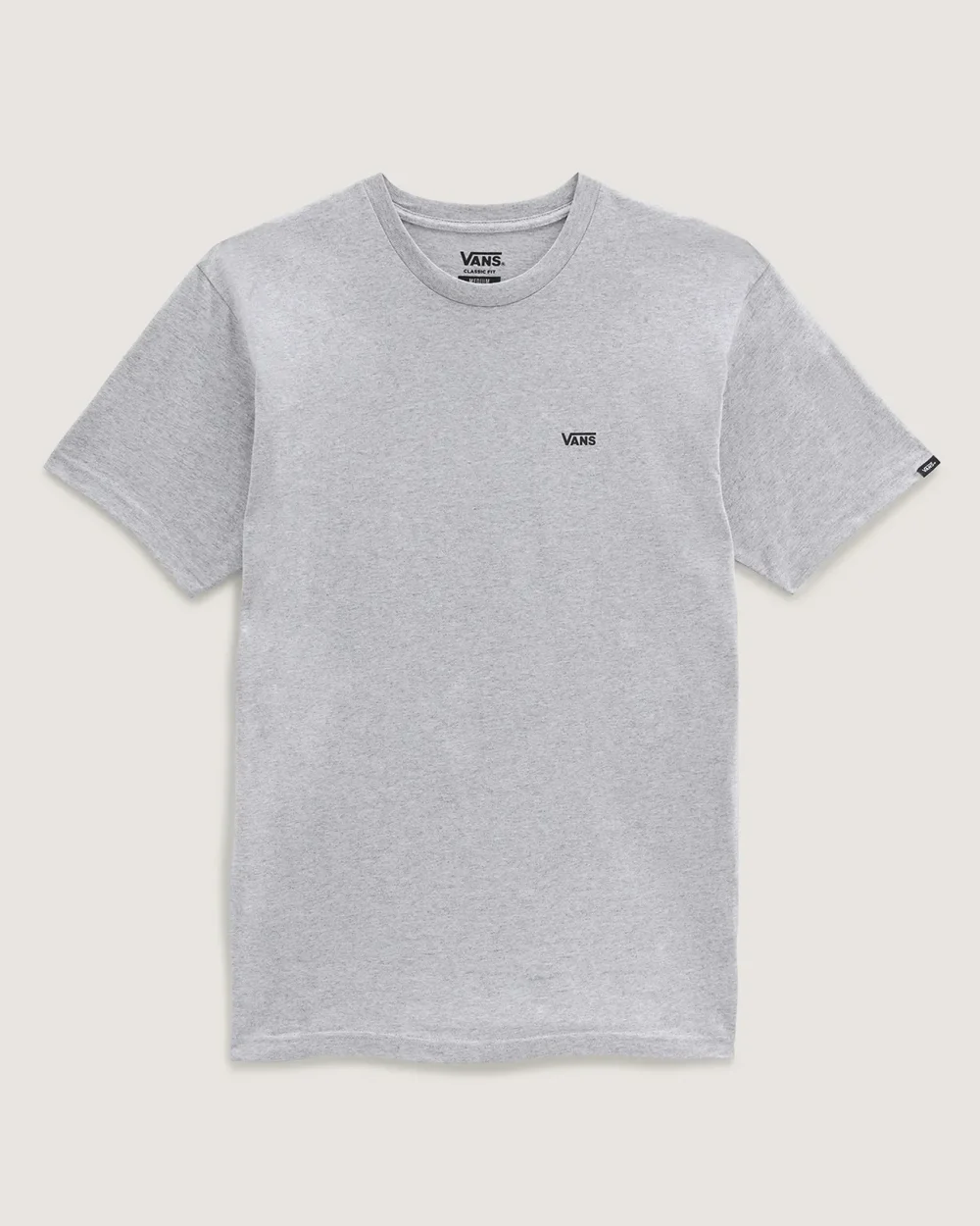 VANS - טי שירט Left Chest Logo – VA3CZEATJ – athletic-heather-black – 8