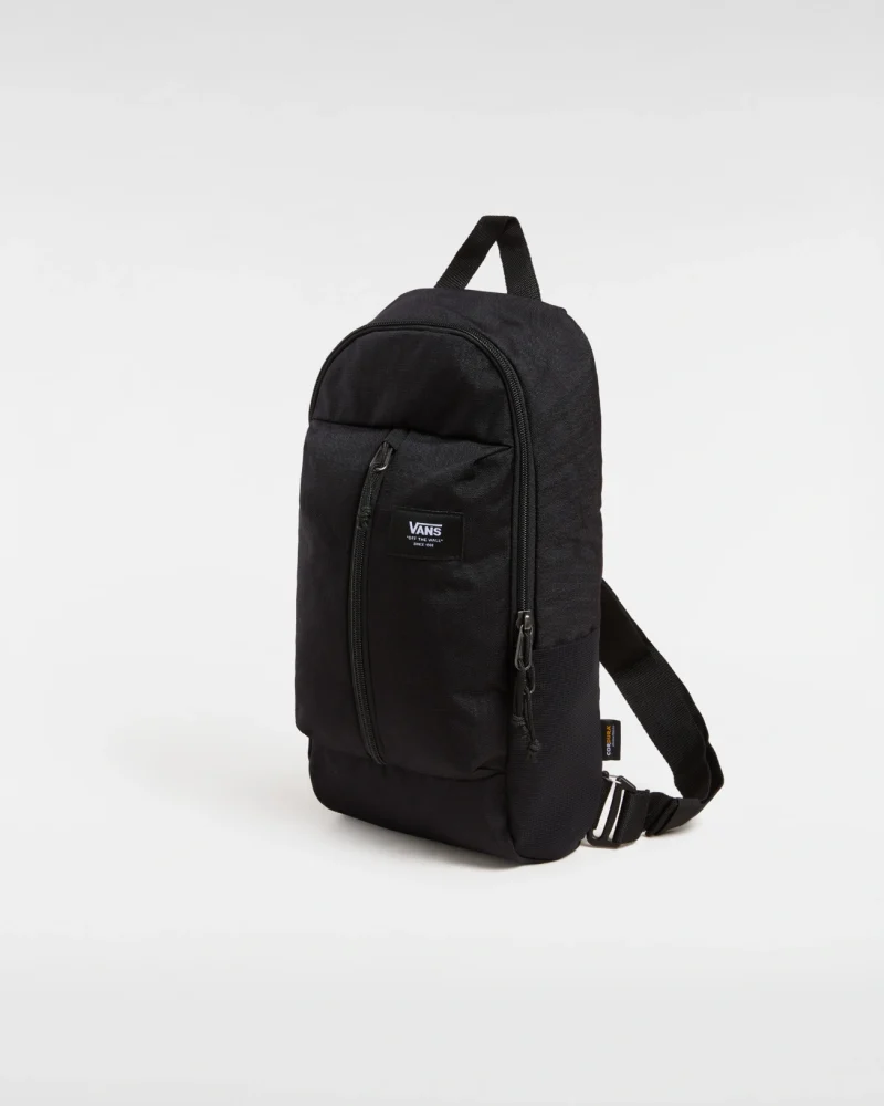 VANS - תיק צד Warp Sling Bag – VA3I6B6ZC – black-ripstop – 2