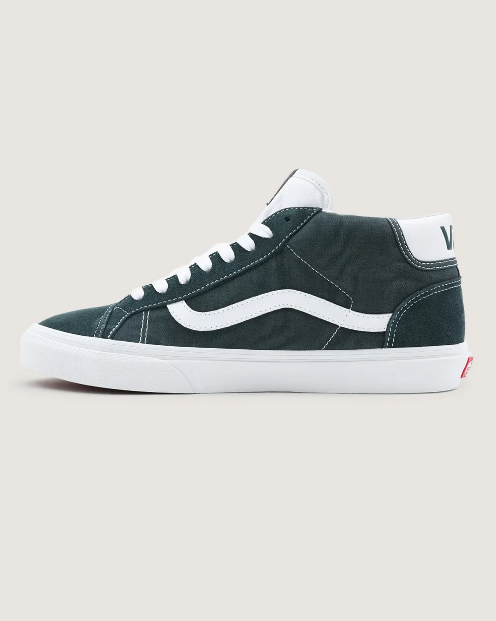 VANS - נעלי סניקרס Mid Skool 37 – VA3TKF692 – darkest-spruce-true-white – 4