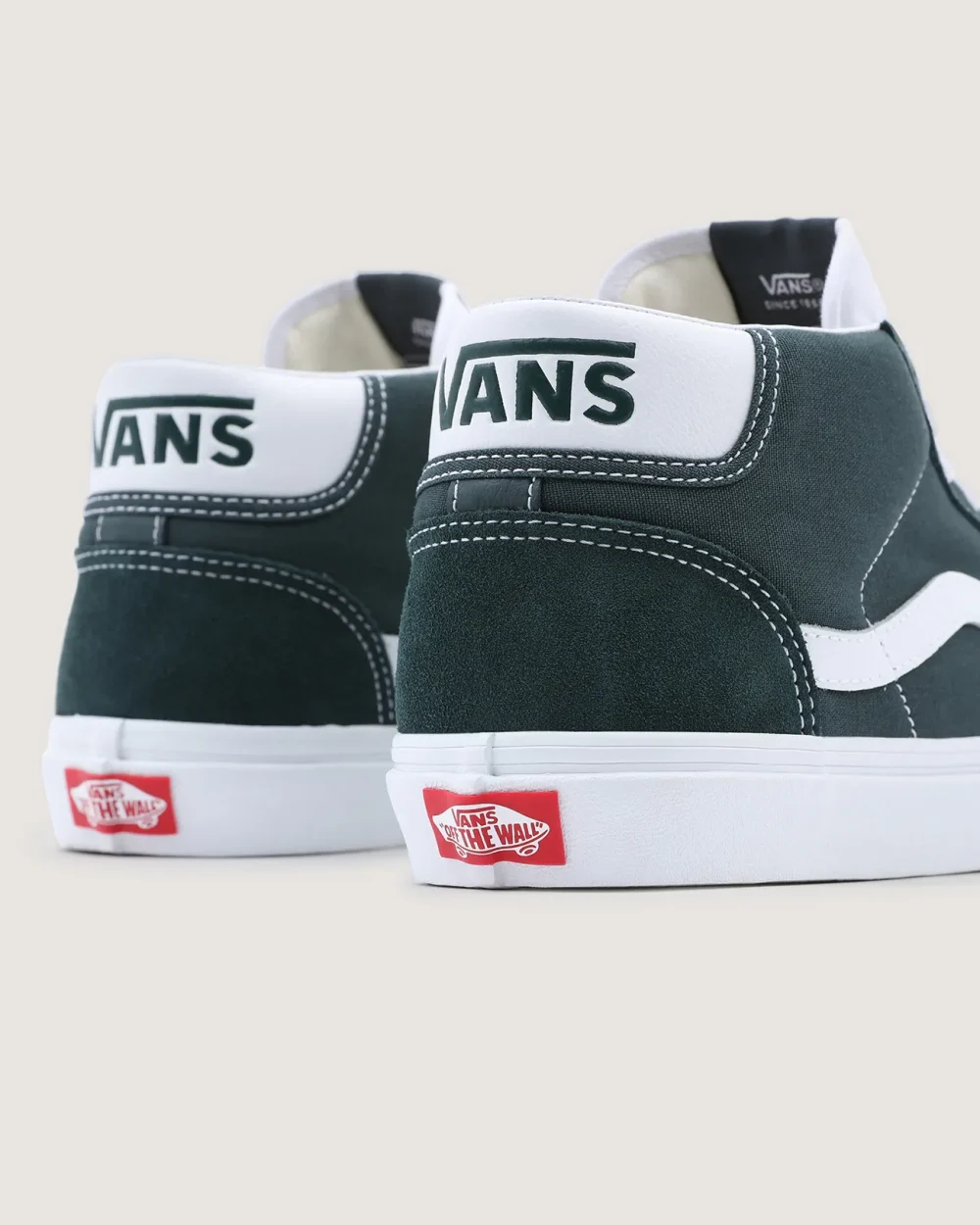 VANS - נעלי סניקרס Mid Skool 37 – VA3TKF692 – darkest-spruce-true-white – 6