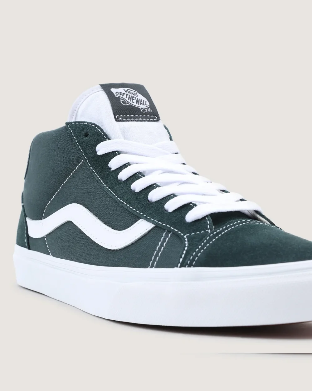 VANS - נעלי סניקרס Mid Skool 37 – VA3TKF692 – darkest-spruce-true-white – 7