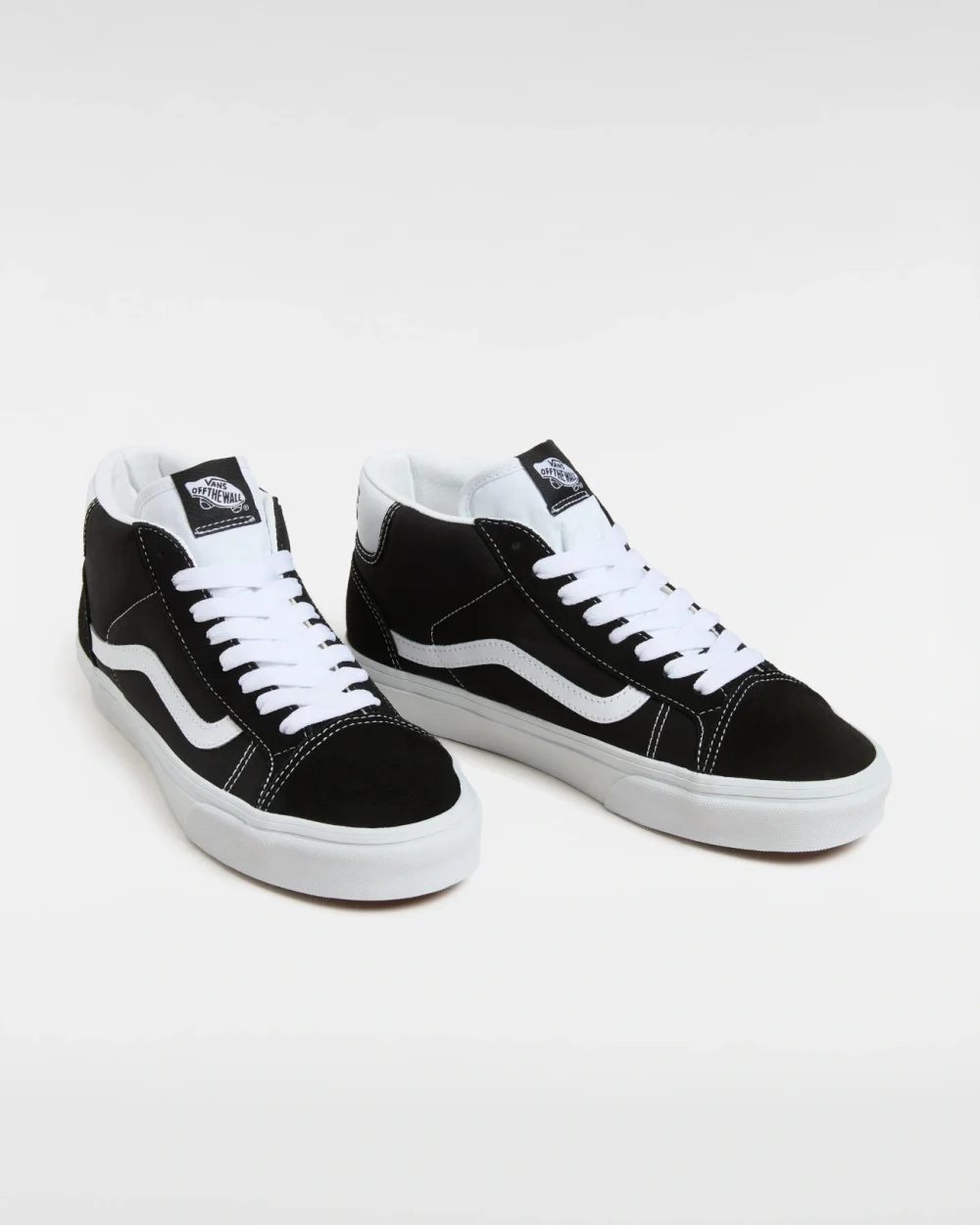 VANS - נעלי סניקרס Mid Skool 37 – VA3TKF6BT – black-true-white – 1