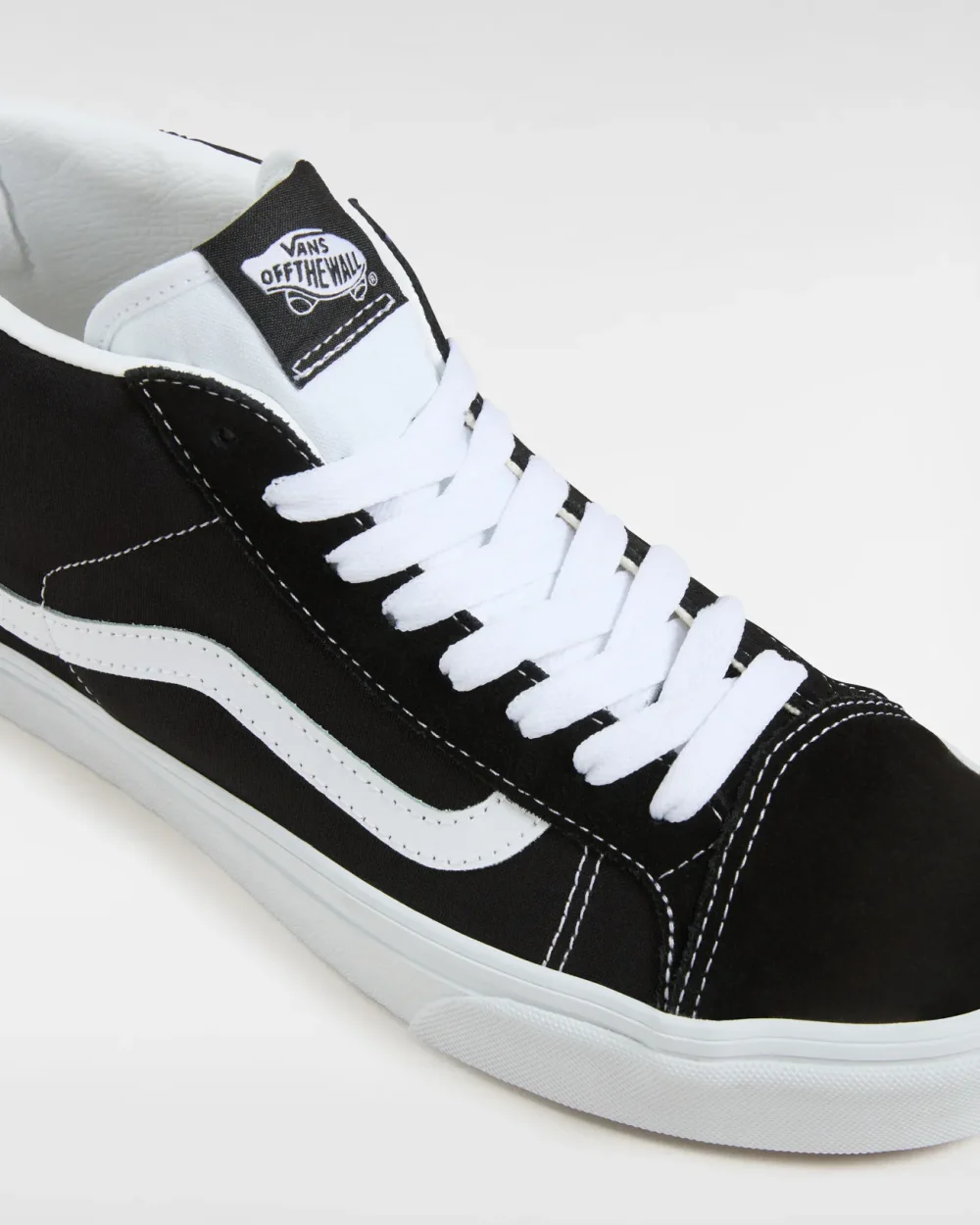 VANS - נעלי סניקרס Mid Skool 37 – VA3TKF6BT – black-true-white – 3