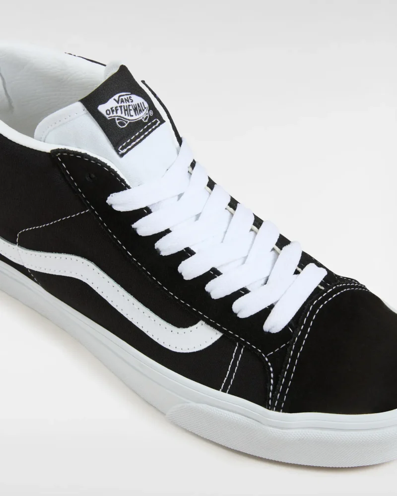 VANS - נעלי סניקרס Mid Skool 37 – VA3TKF6BT – black-true-white – 3