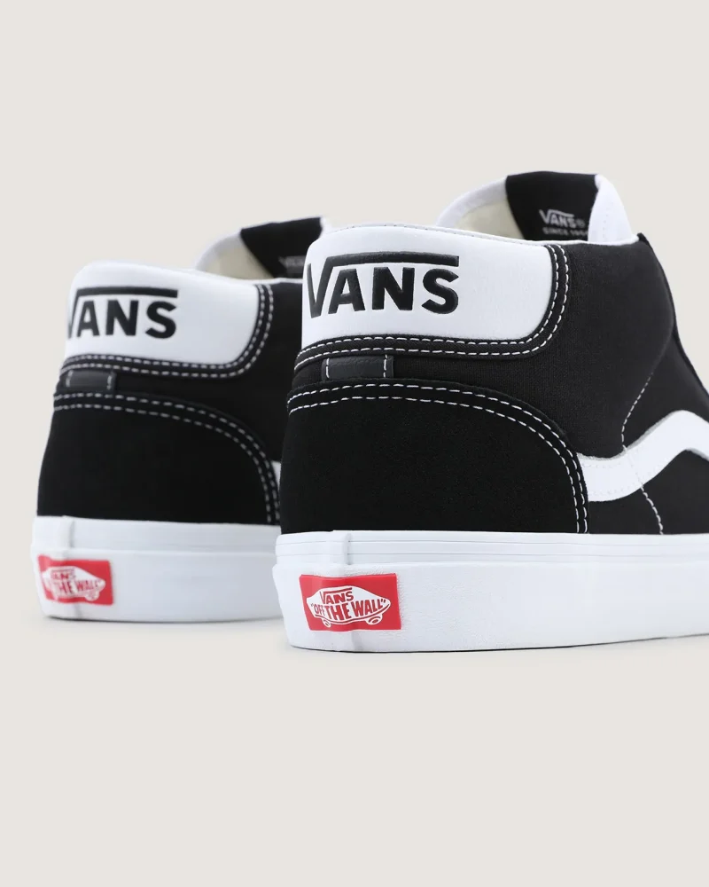 VANS - נעלי סניקרס Mid Skool 37 – VA3TKF6BT – black-true-white – 6