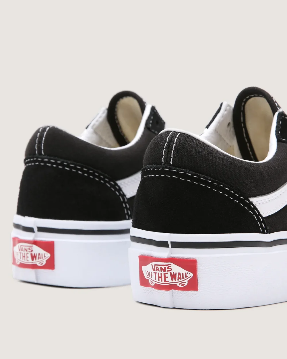VANS - סניקרס ילדים Old Skool Platform – VA3TL36BT – black-true-white – 4