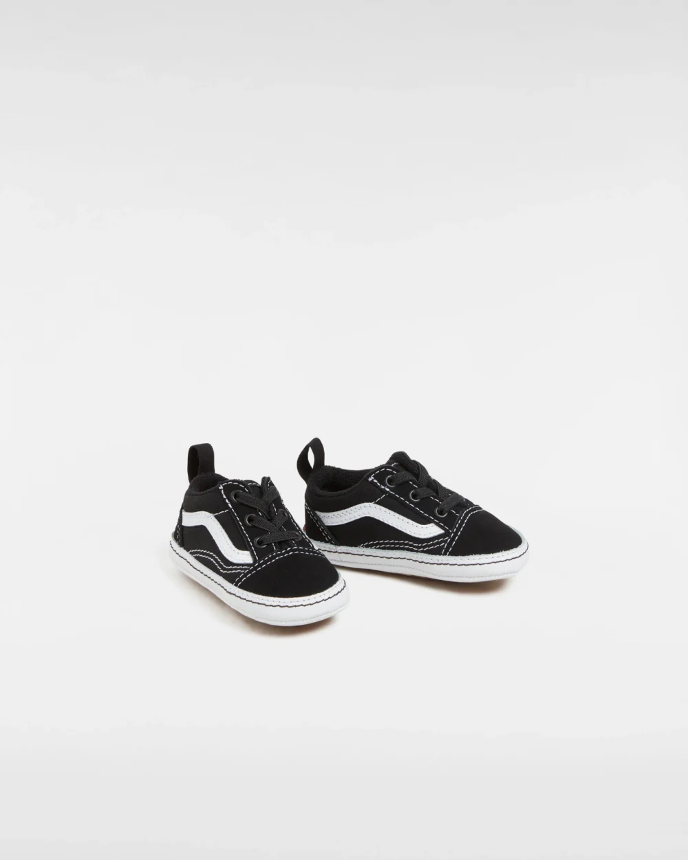 VANS - נעלי תינוקות Old Skool Crib – VA3U8K6BT – black-true-white – 1