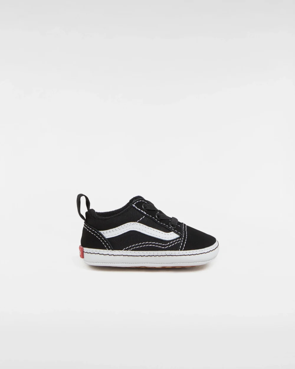 VANS - נעלי תינוקות Old Skool Crib – VA3U8K6BT – black-true-white – 7