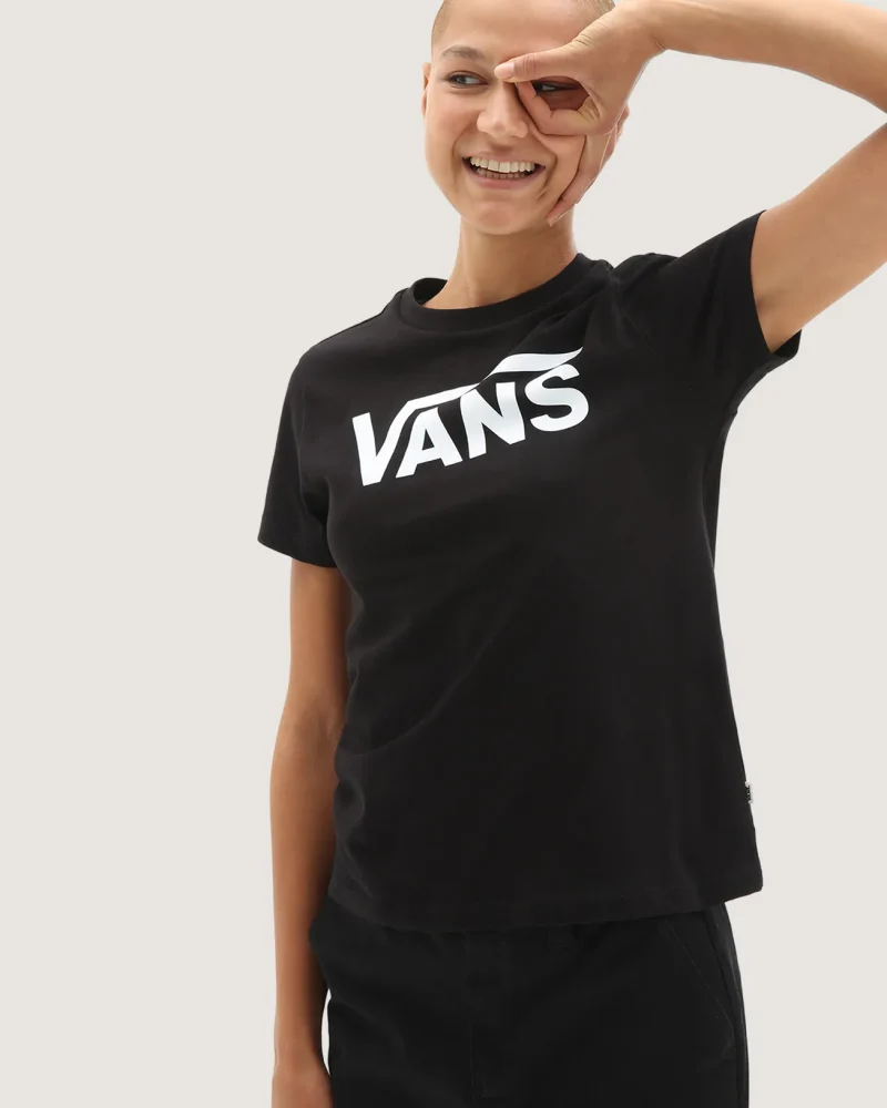 VANS - טי שירט Flying V Crew – VA3UP4BLK – black – 1