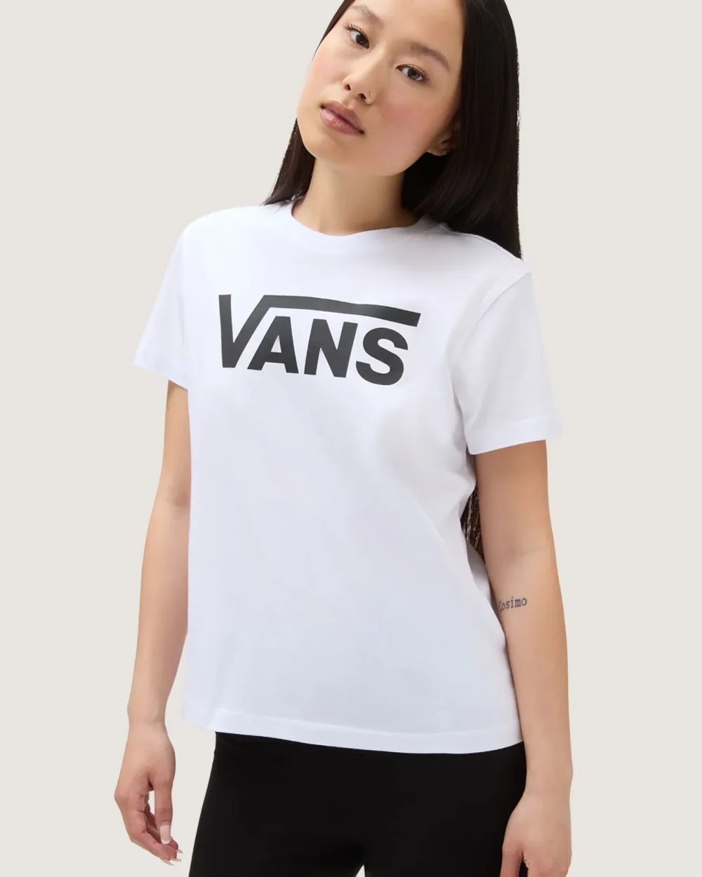 VANS - טי שירט Flying V Crew – VA3UP4WHT – white – 1