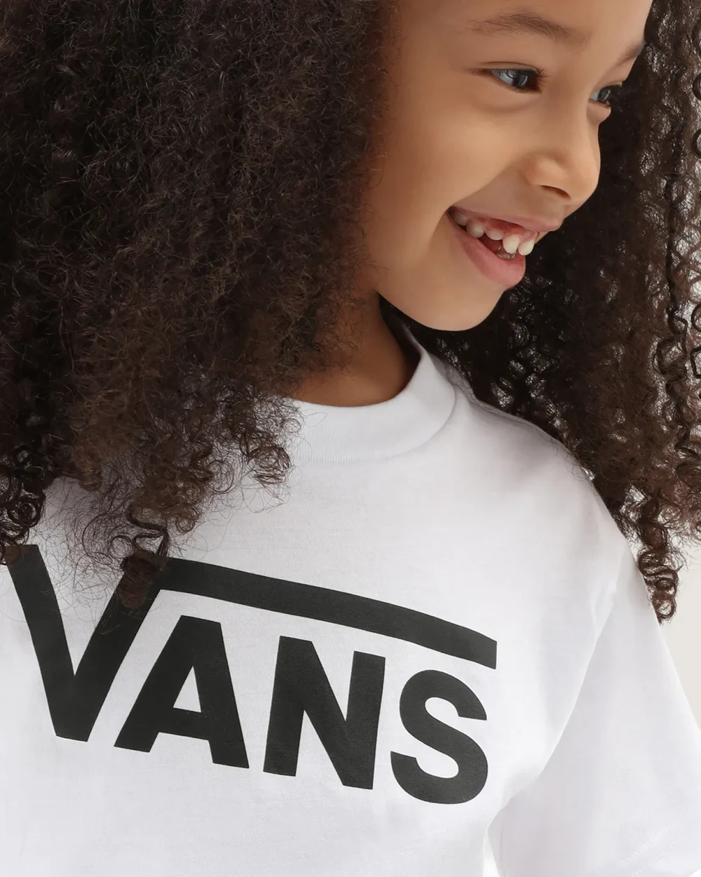 VANS - טי שירט ילדים Vans Classic – VA3W76YB2 – white-black – 3