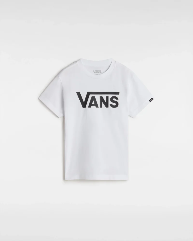VANS - טי שירט ילדים Vans Classic – VA3W76YB2 – white-black – 4