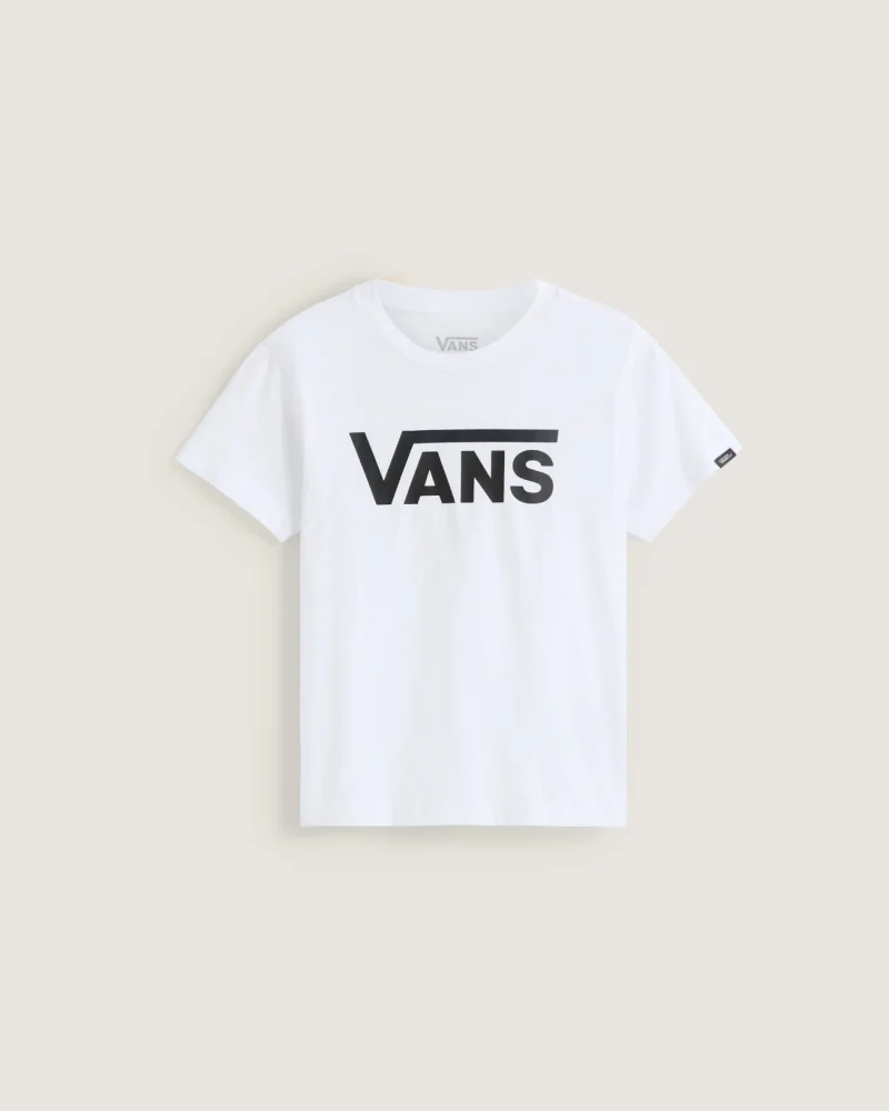 VANS - טי שירט ילדים Vans Classic – VA3W76YB2 – white-black – 1