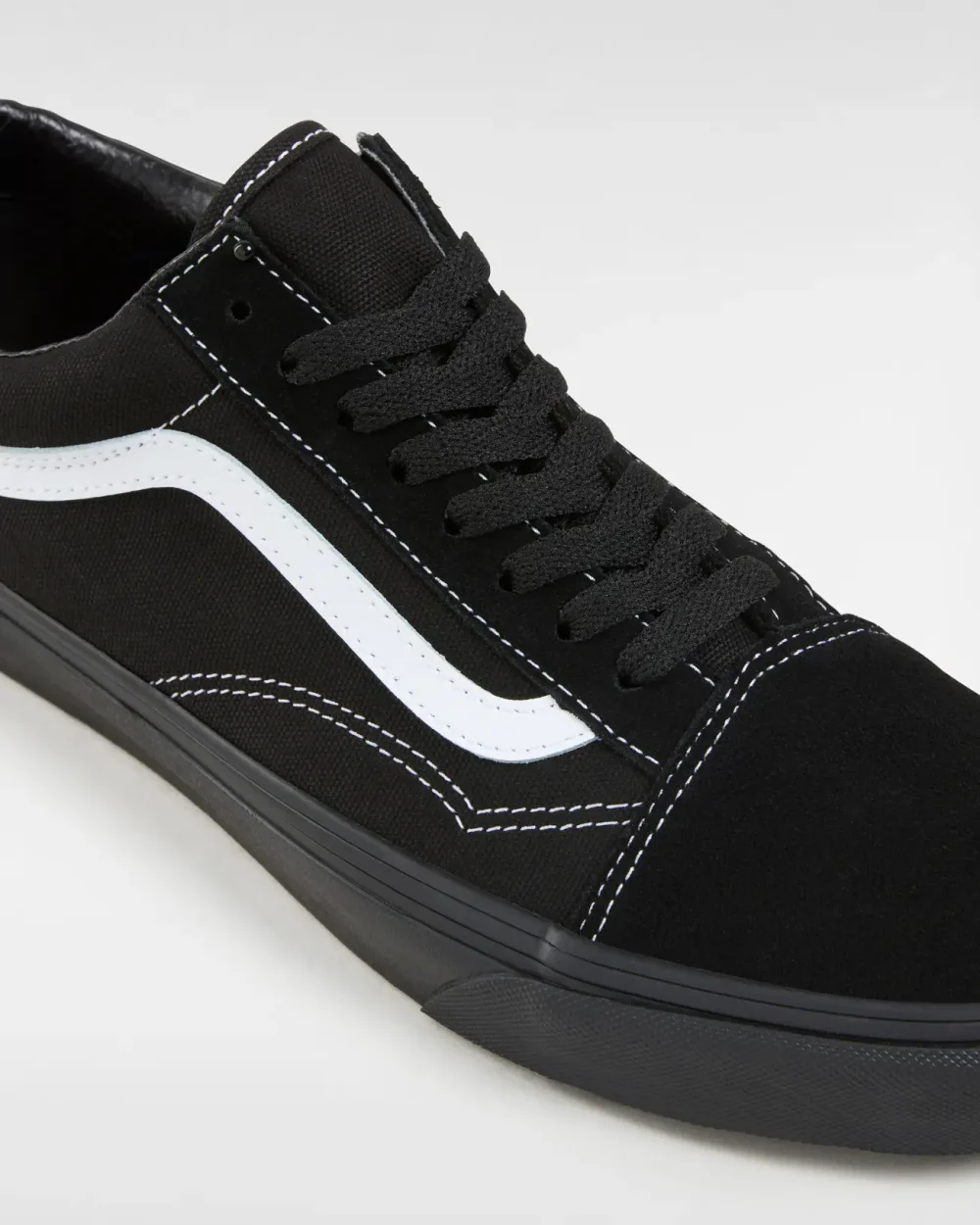 VANS - נעלי סניקרס Old Skool – VA3WKT5WU – suede-canvasblkblktrwht – 3