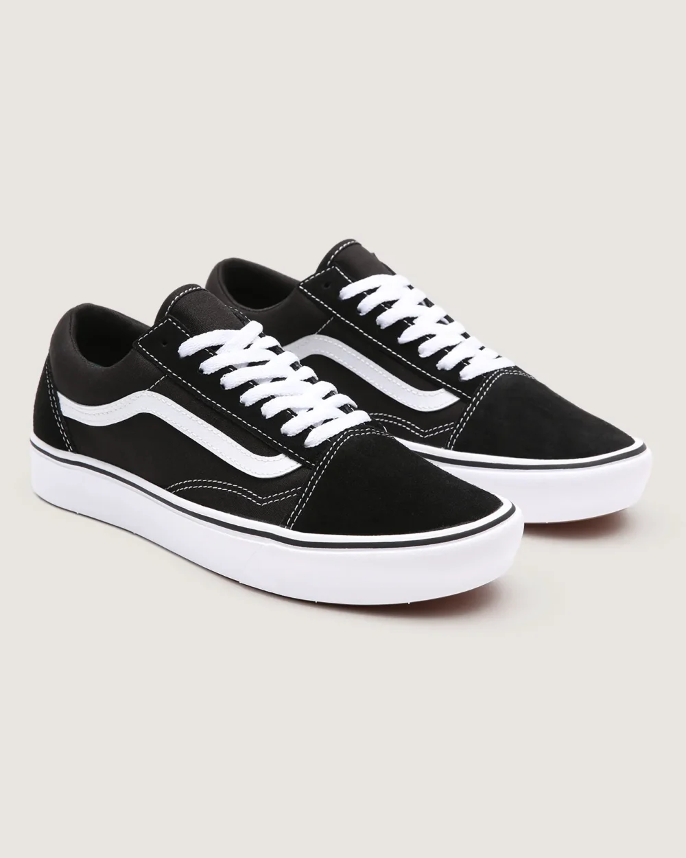 VANS - נעלי סניקרס Comfycush Old Skool – VA3WMAVNE – classic-black-true-whit – 4