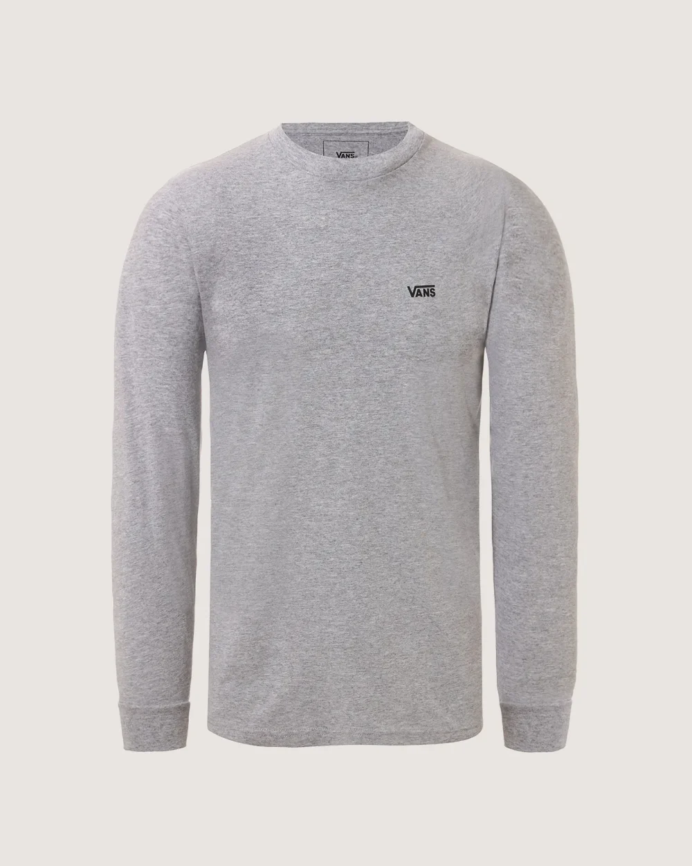 VANS - טי שירט ארוכה Left Chest Hit – VA49LCATJ – athletic-heather-black – 2