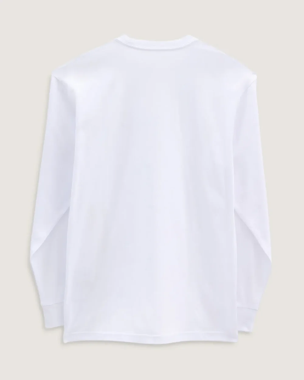VANS - טי שירט ארוכה Left Chest Hit – VA49LCYB2 – white-black – 1