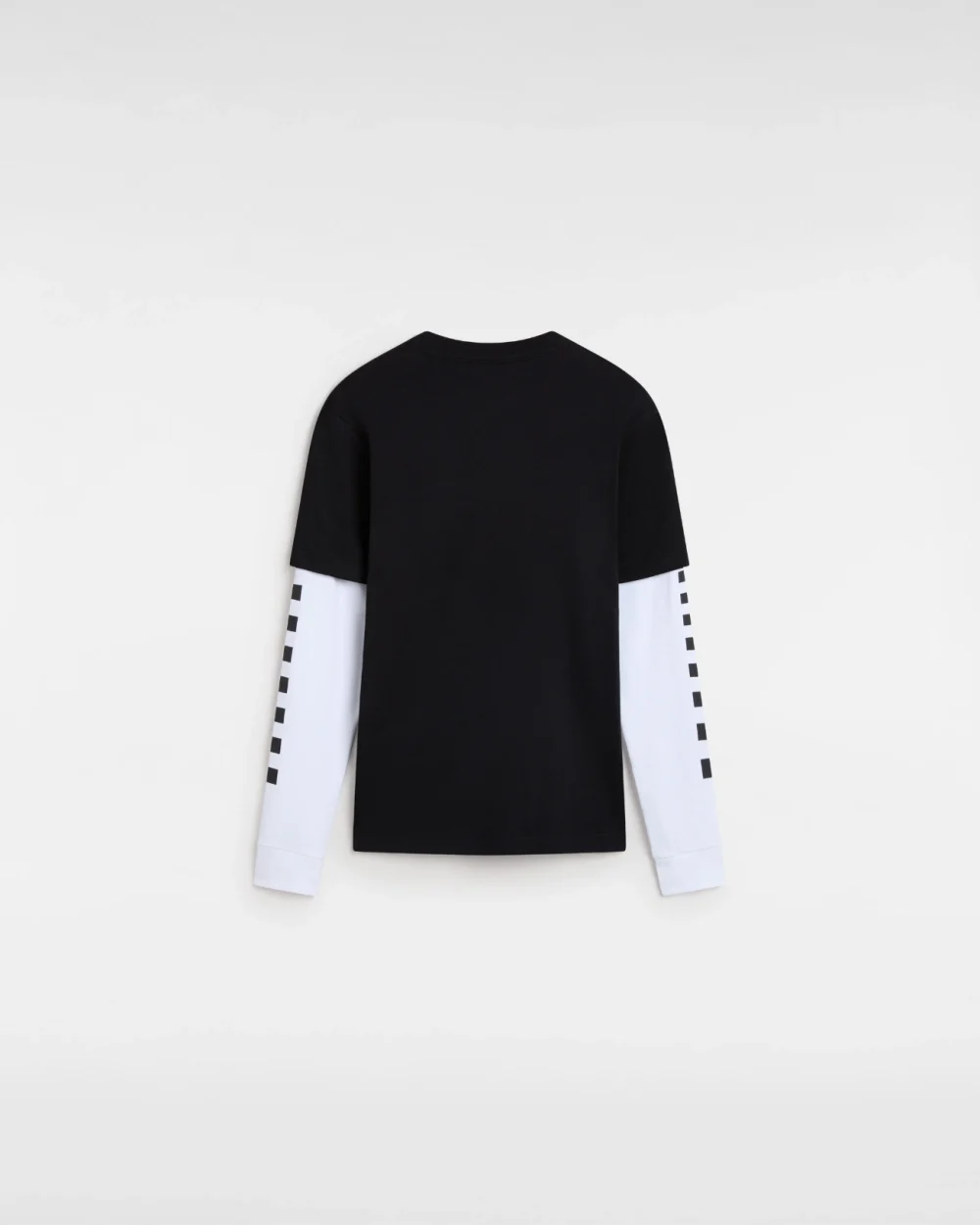 VANS - טי שירט ארוכה נוער Long Twofer – VA49OYBLK – black – 1