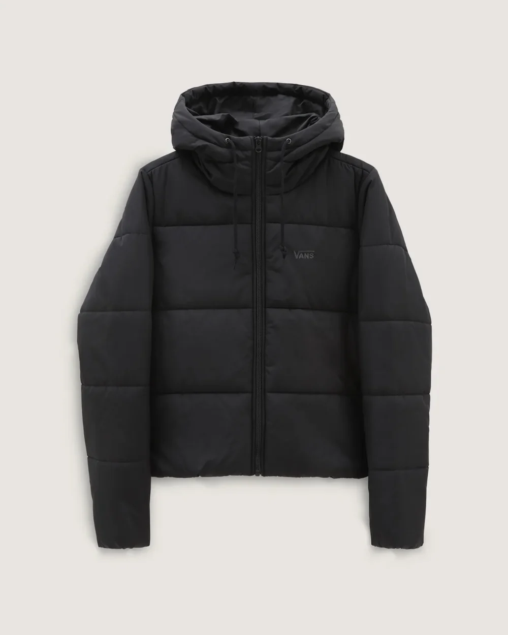VANS - מעיל Short Puffer 2 – VA4B8MBLK – black – 1