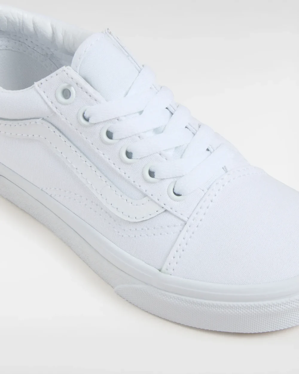 VANS - סניקרס ילדים Old Skool – VA4BUUQLZ – true-white-true-white – 3