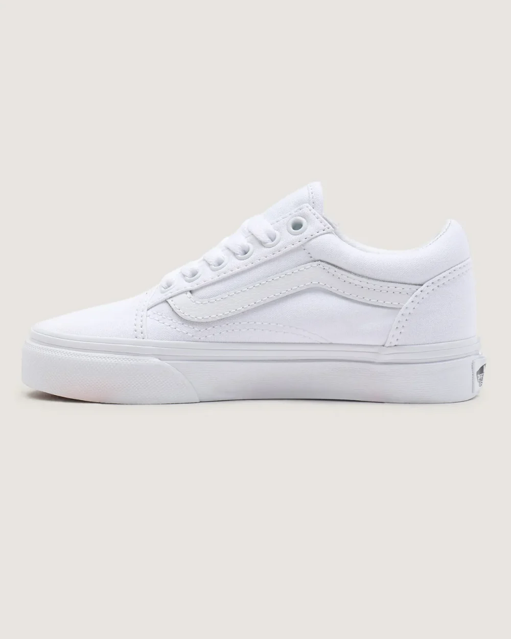 VANS - סניקרס ילדים Old Skool – VA4BUUQLZ – true-white-true-white – 1