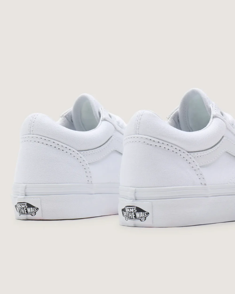 VANS - סניקרס ילדים Old Skool – VA4BUUQLZ – true-white-true-white – 5