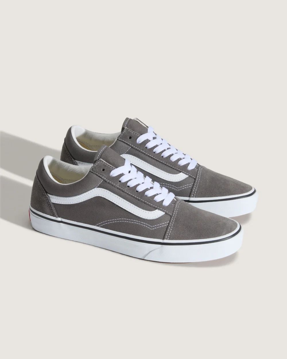 VANS - נעלי סניקרס Old Skool – VA4BV5195 – pewter-true-white – 1