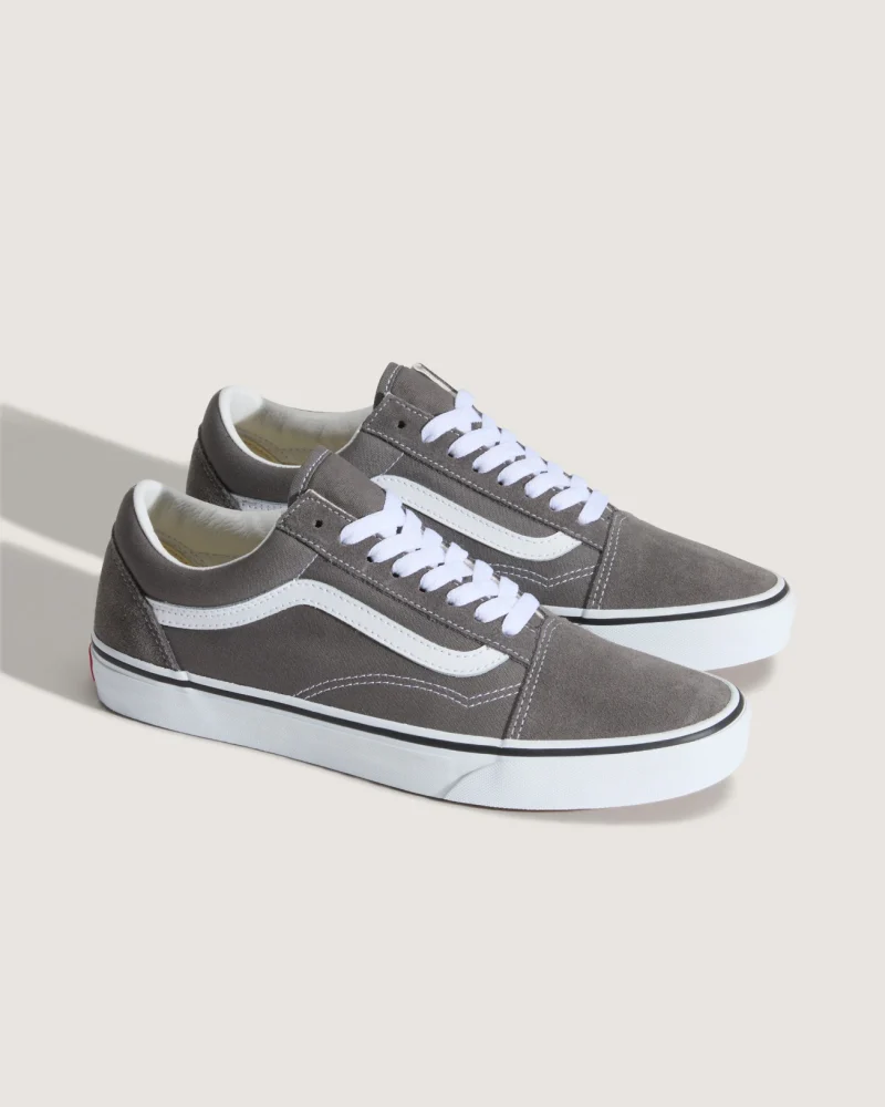 VANS - נעלי סניקרס Old Skool – VA4BV5195 – pewter-true-white – 1