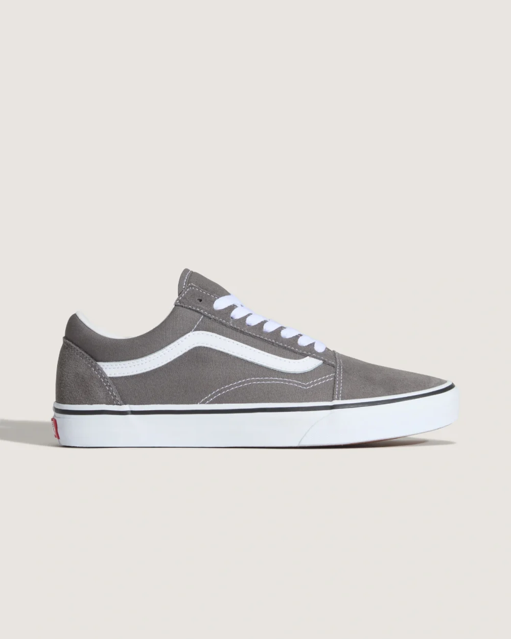 VANS - נעלי סניקרס Old Skool – VA4BV5195 – pewter-true-white – 5