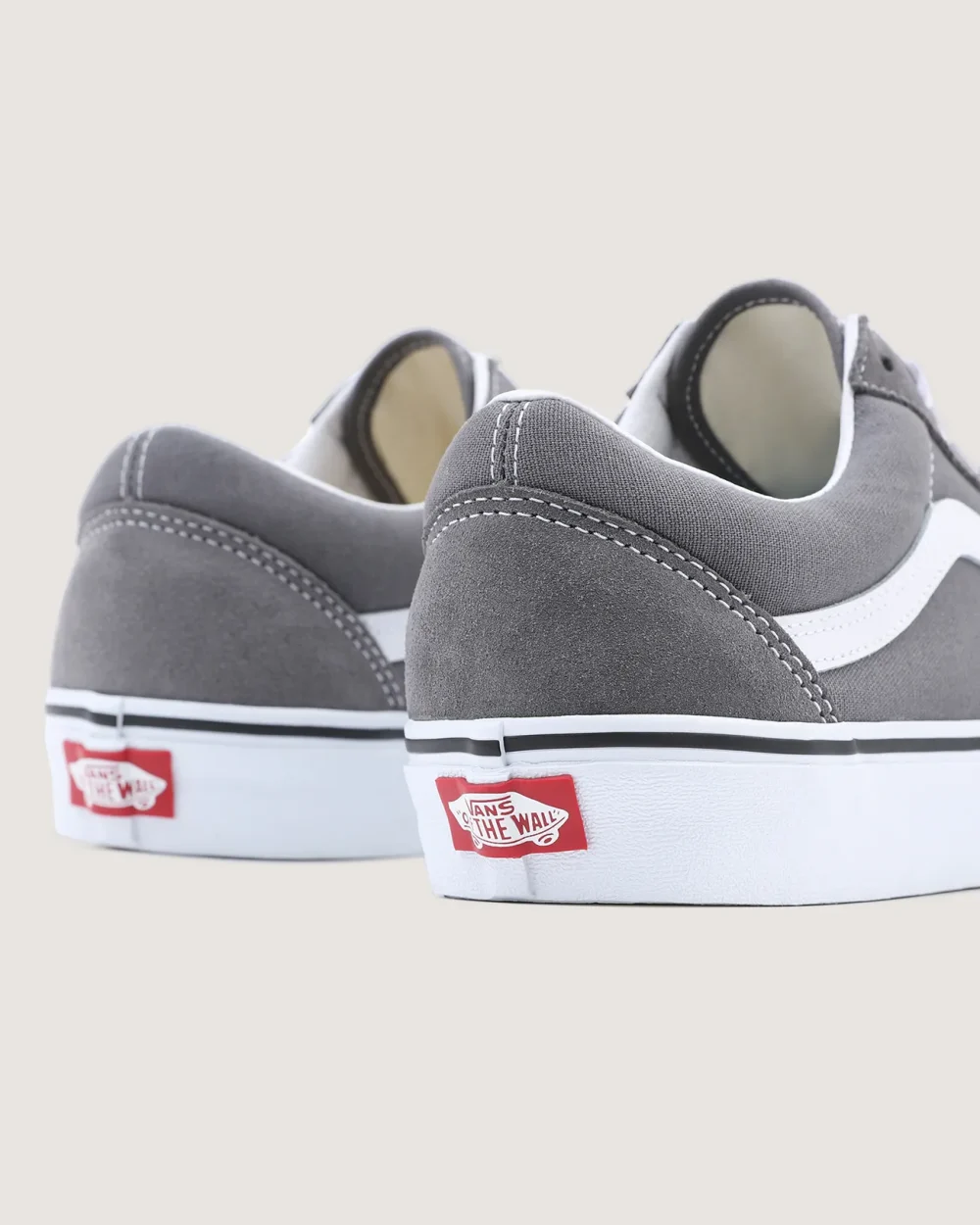 VANS - נעלי סניקרס Old Skool – VA4BV5195 – pewter-true-white – 6