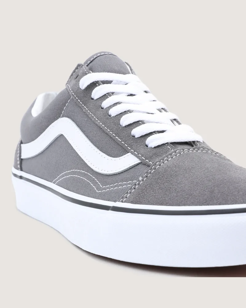 VANS - נעלי סניקרס Old Skool – VA4BV5195 – pewter-true-white – 7