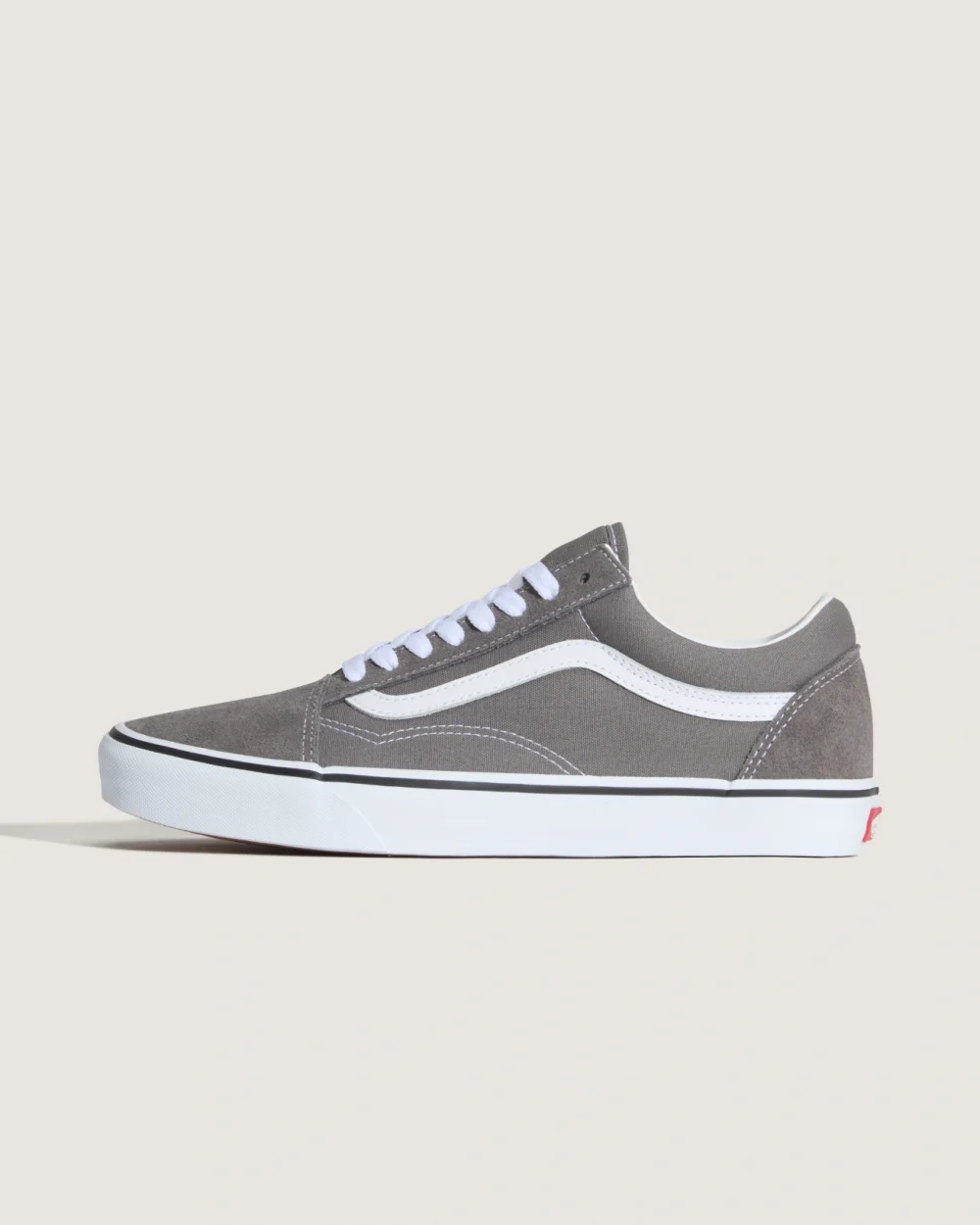 VANS - נעלי סניקרס Old Skool – VA4BV5195 – pewter-true-white – 1