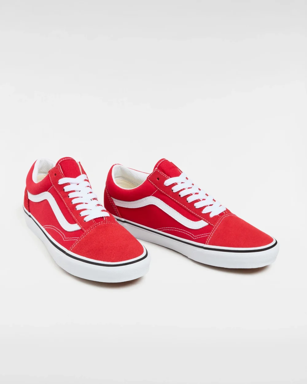 VANS - נעלי סניקרס Old Skool – VA4BV5JV6 – racing-red-true-white – 1