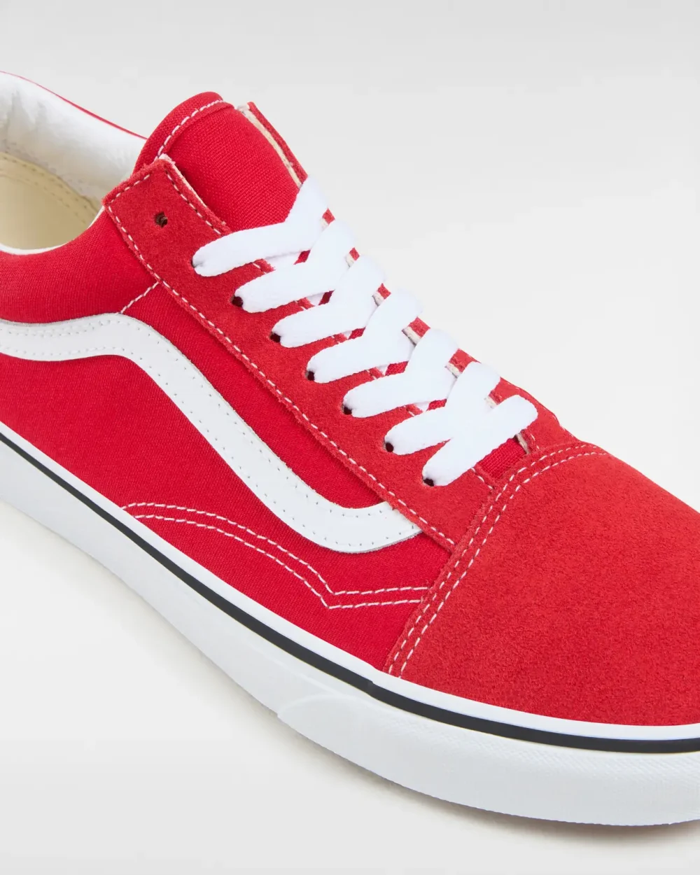 VANS - נעלי סניקרס Old Skool – VA4BV5JV6 – racing-red-true-white – 3