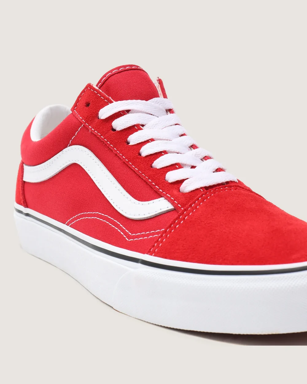 VANS - נעלי סניקרס Old Skool – VA4BV5JV6 – racing-red-true-white – 7