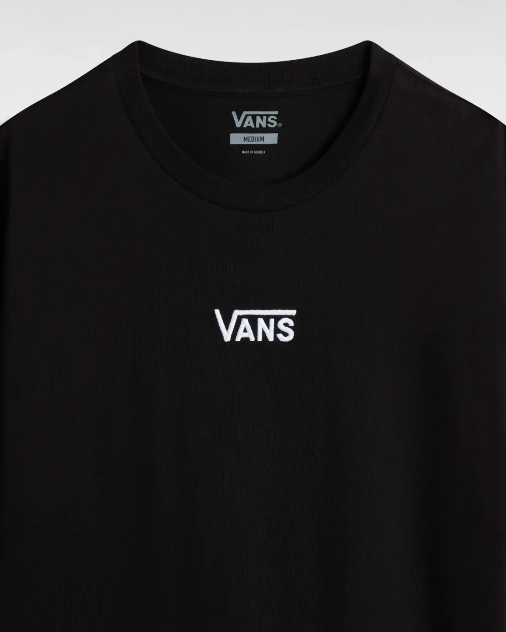 VANS - שמלה Center Vee Tee Dress – VA4RU2BLK – black – 1
