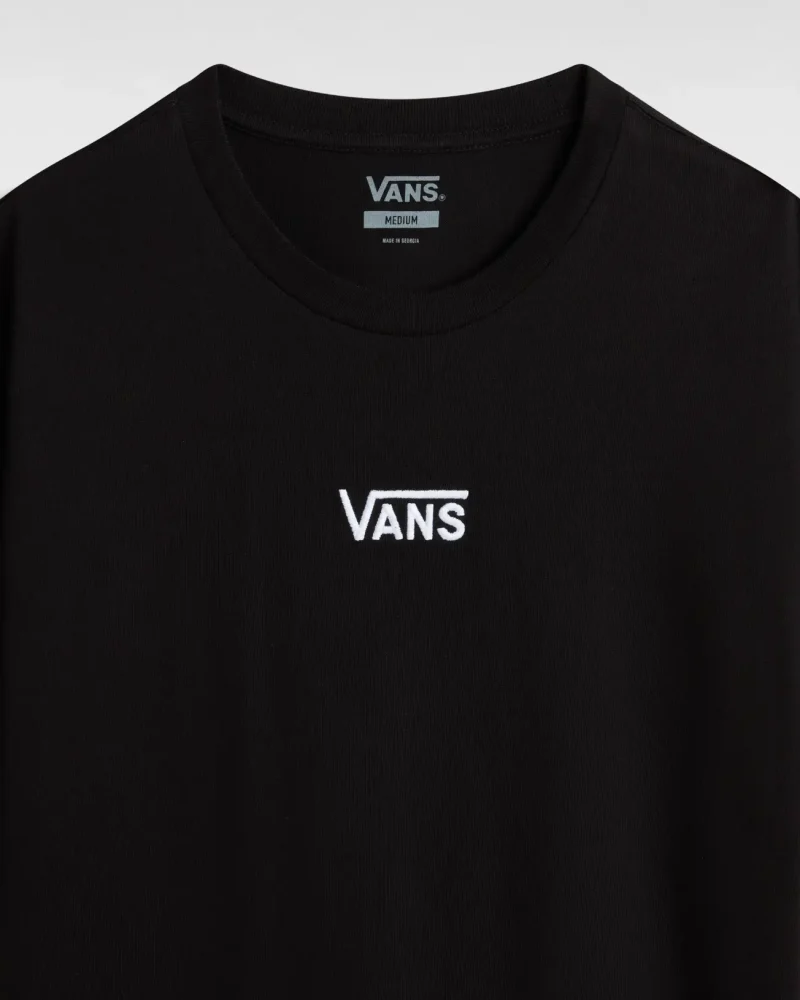 VANS - שמלה Center Vee Tee Dress – VA4RU2BLK – black – 1