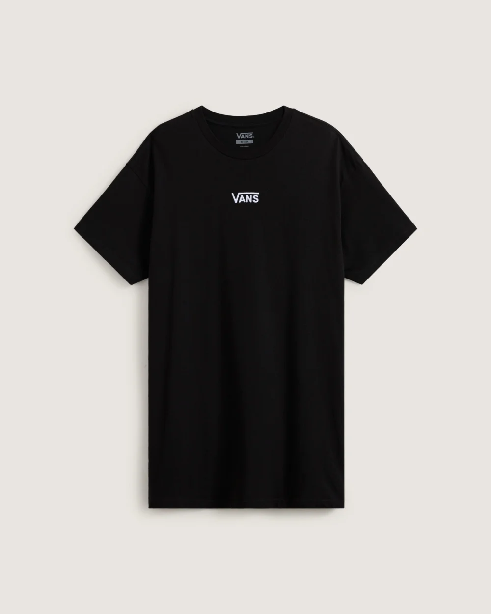 VANS - שמלה Center Vee Tee Dress – VA4RU2BLK – black – 1