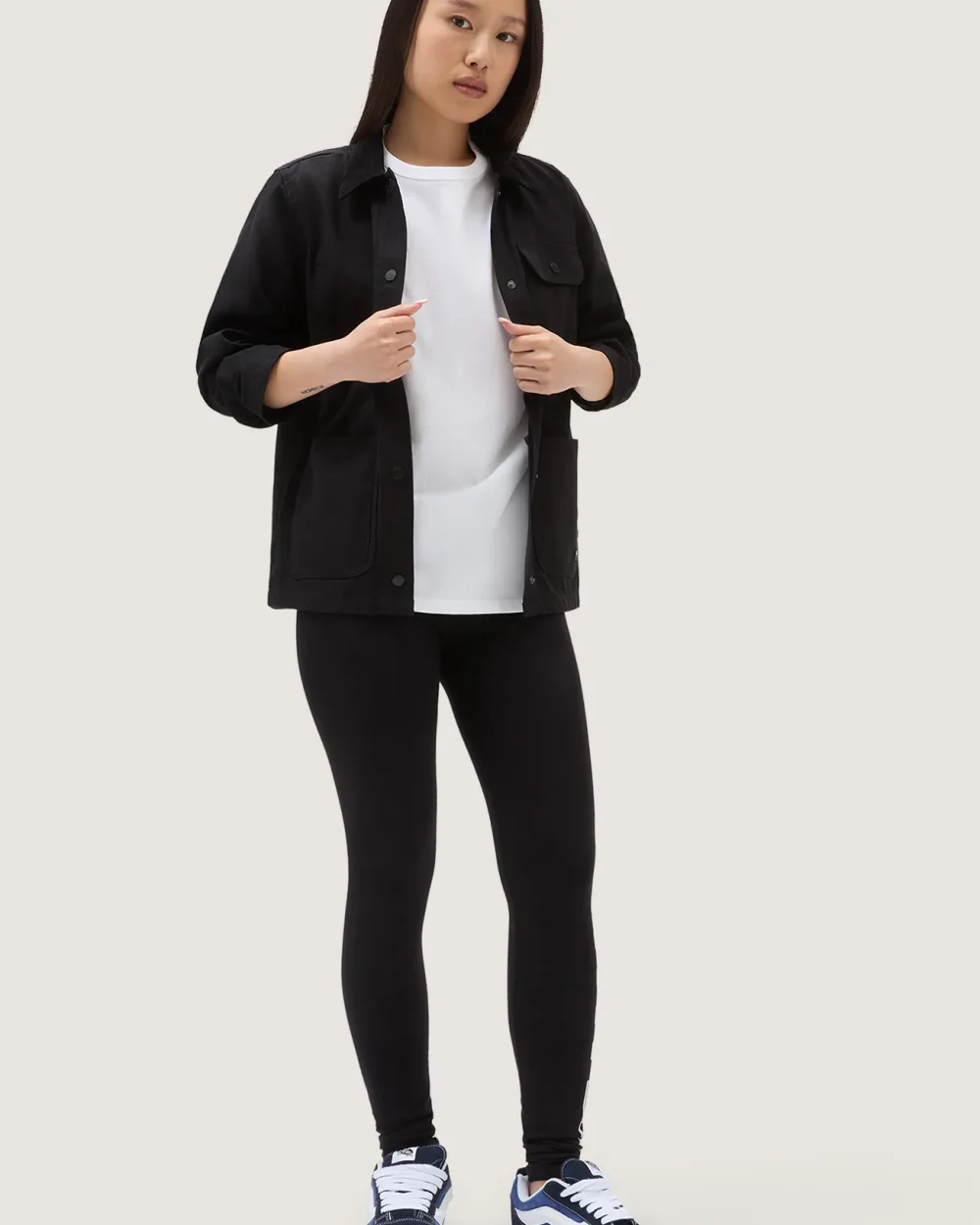 VANS - טייץ' Chalkboard Classic Legging – VA4S9WBLK – black – 1