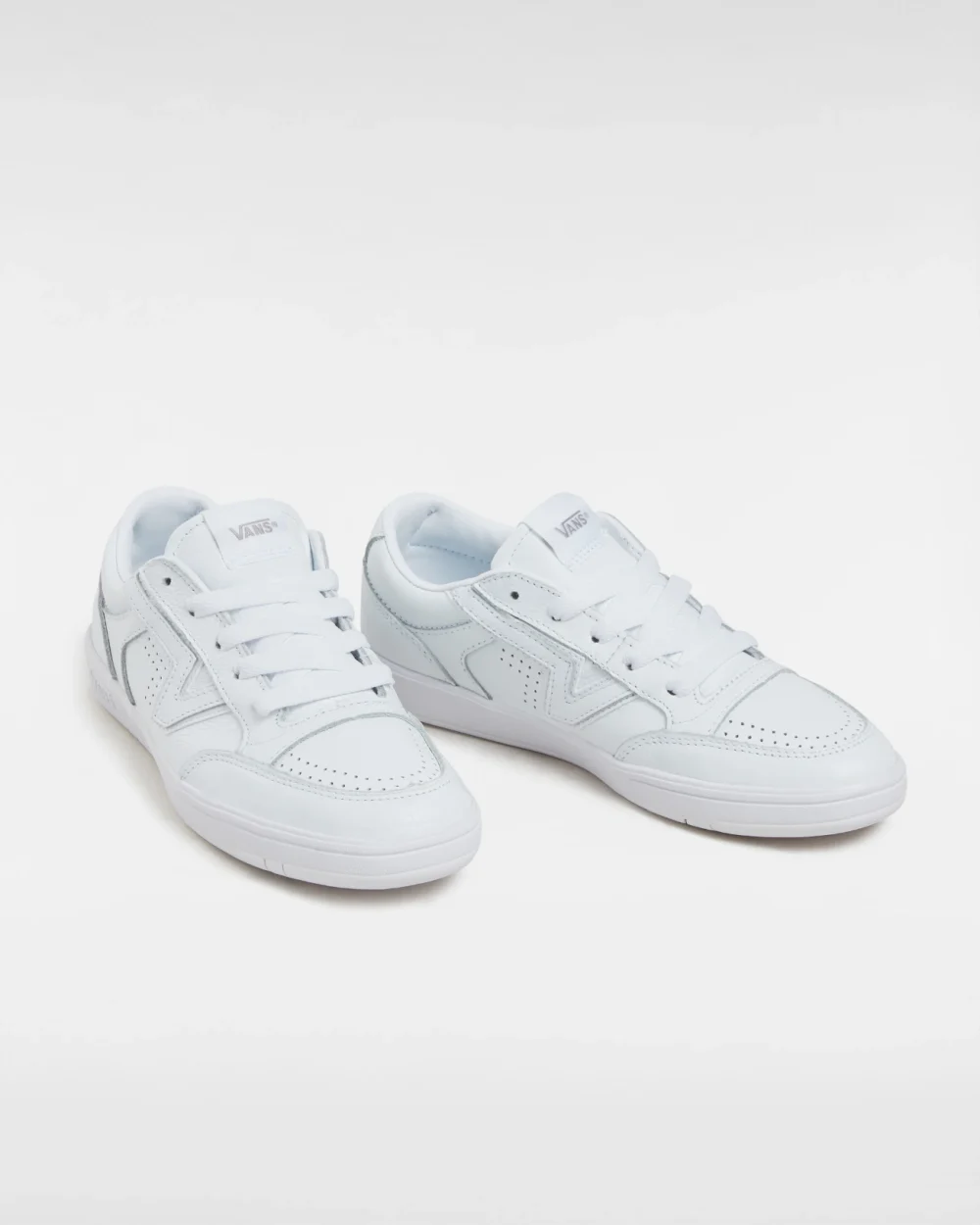 VANS - נעליים Leather Lowland Comfycush – VA4TZYOER – leather-truewht-truewht – 1