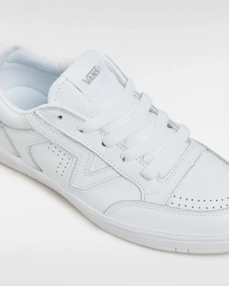 VANS - נעליים Leather Lowland Comfycush – VA4TZYOER – leather-truewht-truewht – 3