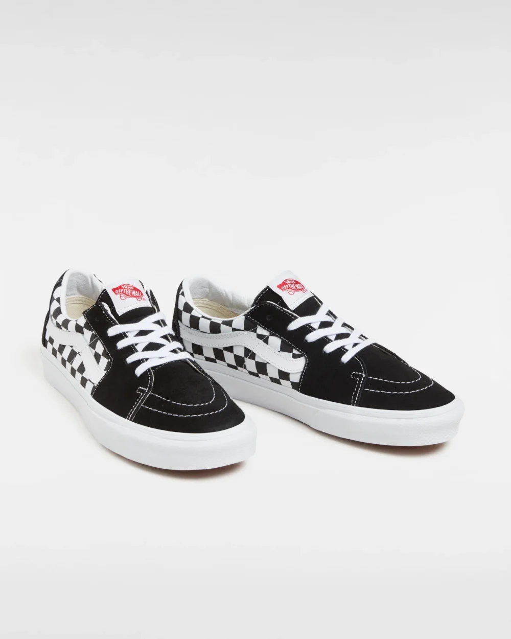 VANS - נעלי סניקרס Sk8-Low – VA4UUK4W7 – canvas-suede-blkchckrbrd – 1
