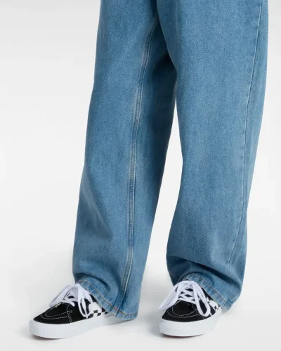 VANS - נעלי סניקרס Sk8-Low – VA4UUK4W7 – canvas-suede-blkchckrbrd – 4