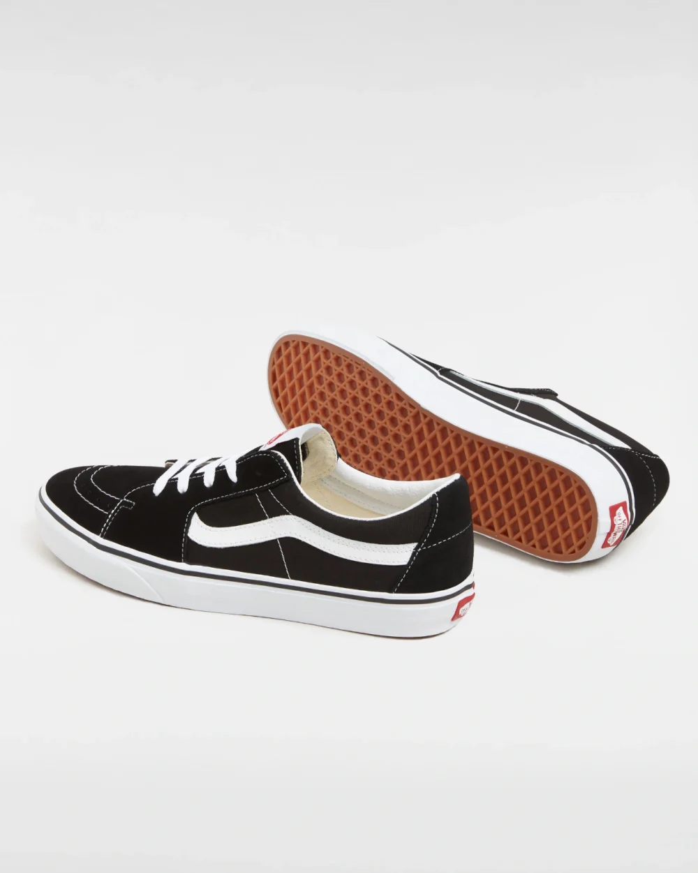 VANS - נעלי סניקרס Sk8-Low – VA4UUK6BT – black-true-white – 2